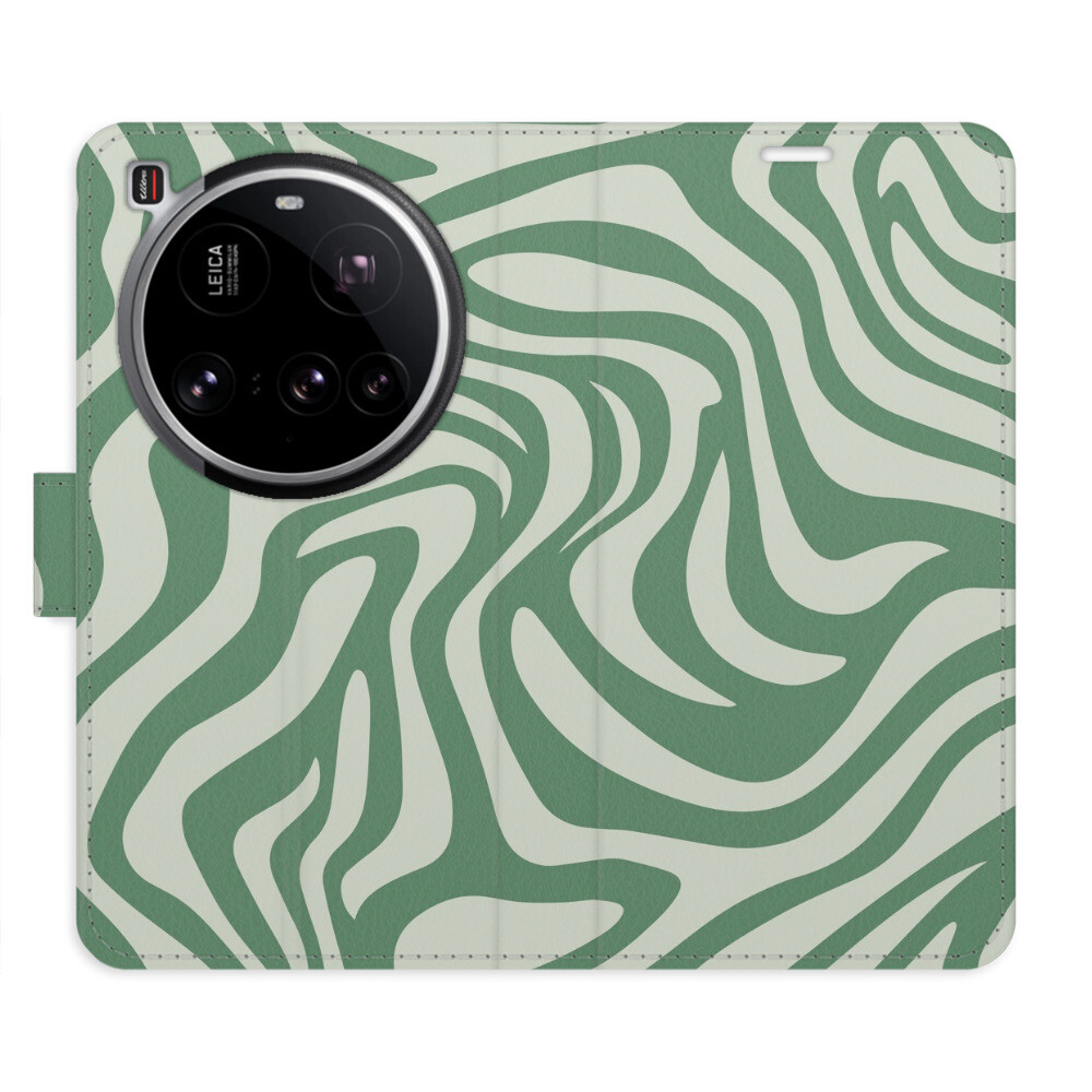 Flipové puzdro iSaprio - Zebra Green 02 - Xiaomi 15 Ultra