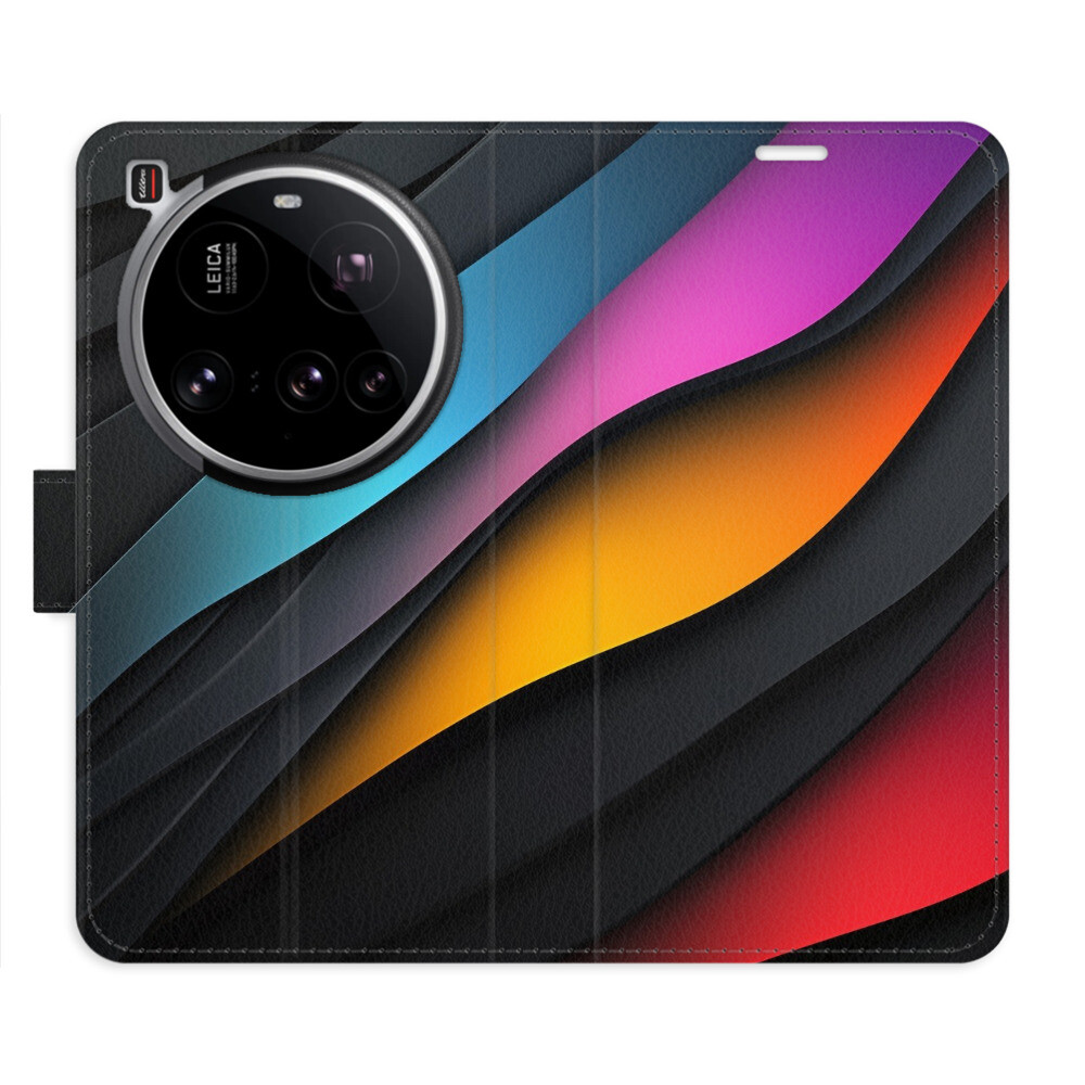 Flipové puzdro iSaprio - Color Waves - Xiaomi 15 Ultra