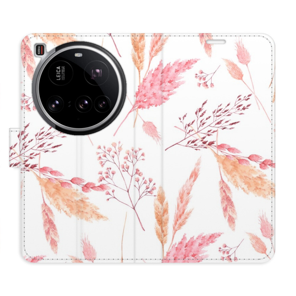 Flipové puzdro iSaprio - Ornamental Flowers - Xiaomi 15 Ultra