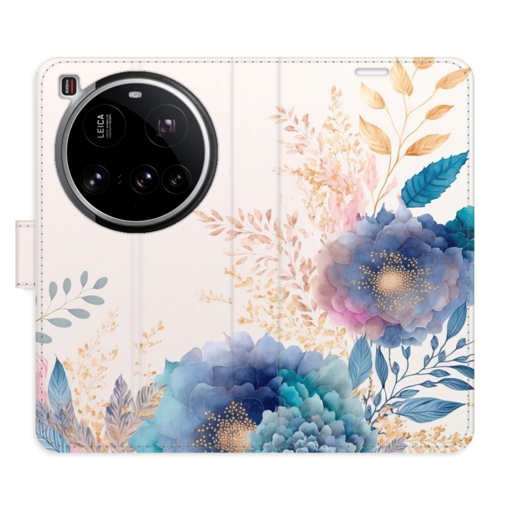 Flipové puzdro iSaprio - Ornamental Flowers 03 - Xiaomi 15 Ultra