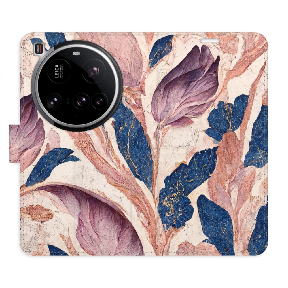 Flipové puzdro iSaprio - Old Leaves 02 - Xiaomi 15 Ultra