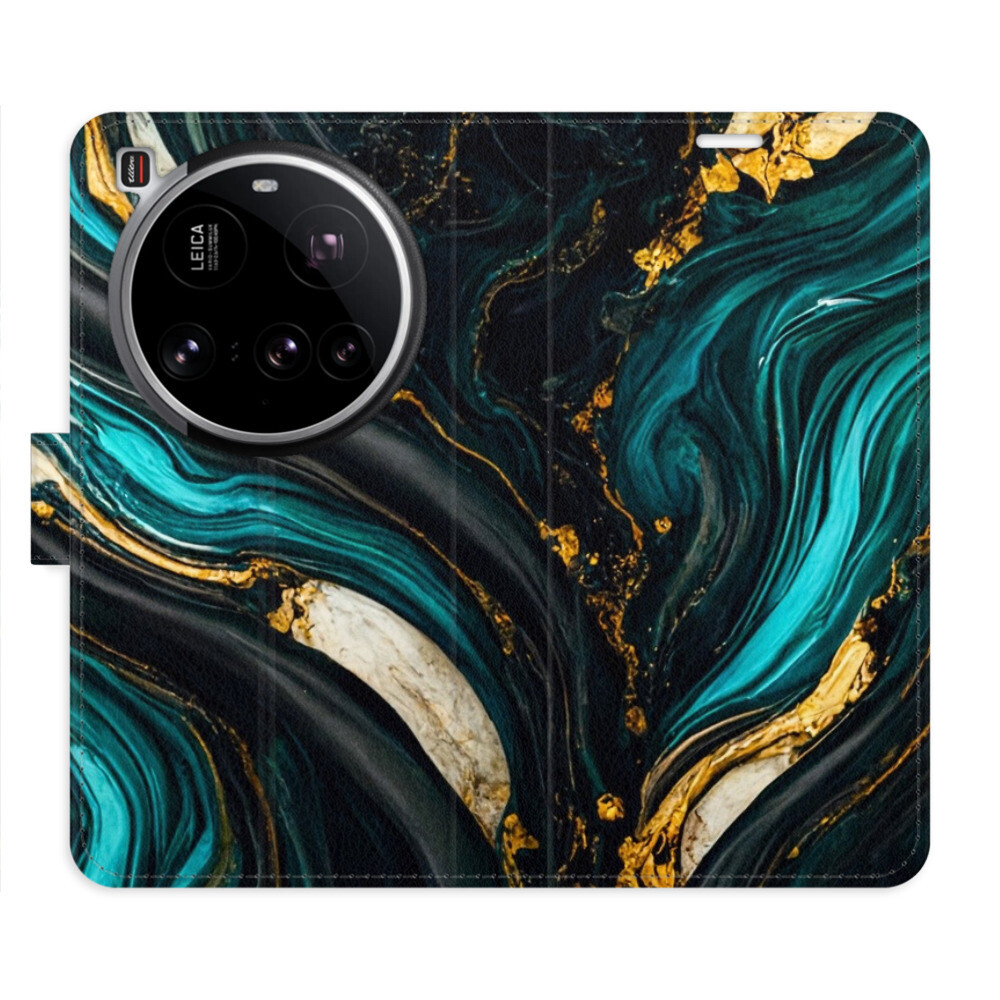 Flipové puzdro iSaprio - Dark Paint - Xiaomi 15 Ultra