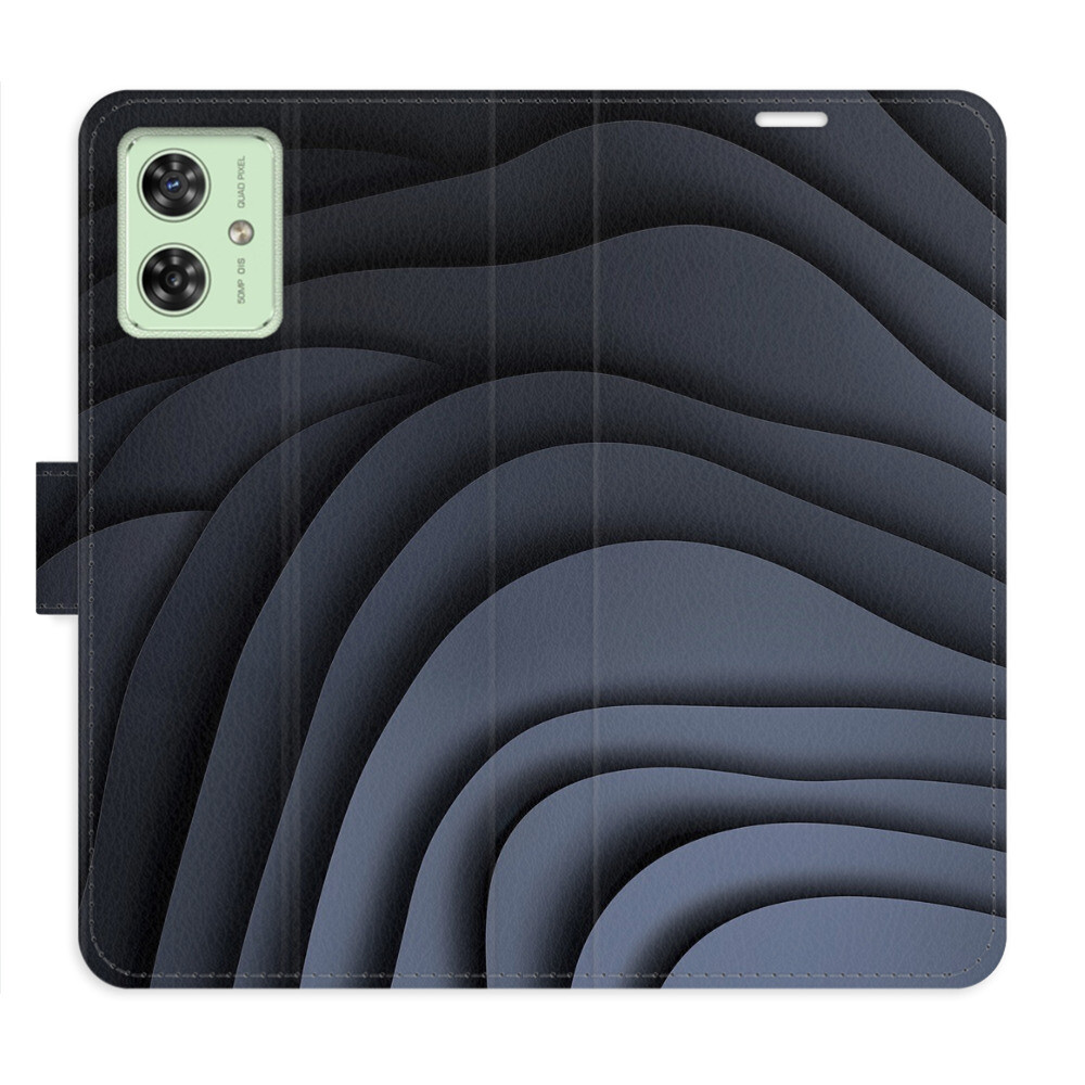 Flipové puzdro iSaprio - Dark Waves - Motorola Moto G54 5G / G54 5G Power Edition