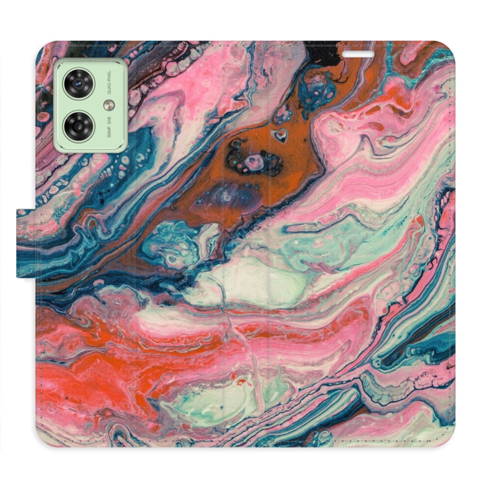 Flipové puzdro iSaprio - Retro Paint - Motorola Moto G54 5G / G54 5G Power Edition