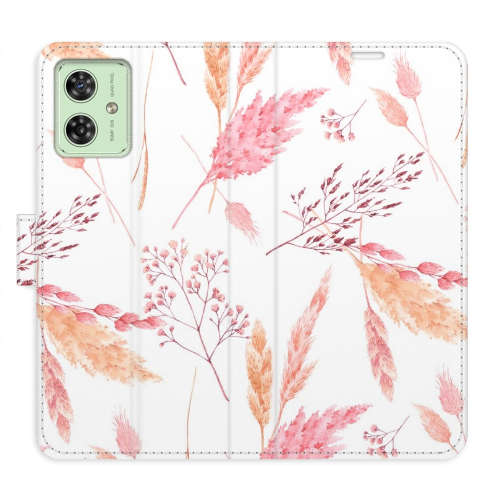 Flipové puzdro iSaprio - Ornamental Flowers - Motorola Moto G54 5G / G54 5G Power Edition