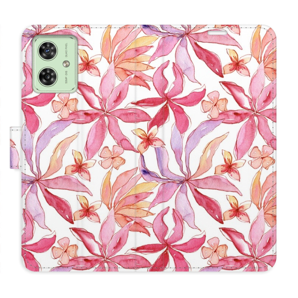 Flipové puzdro iSaprio - Flower Pattern 10 - Motorola Moto G54 5G / G54 5G Power Edition