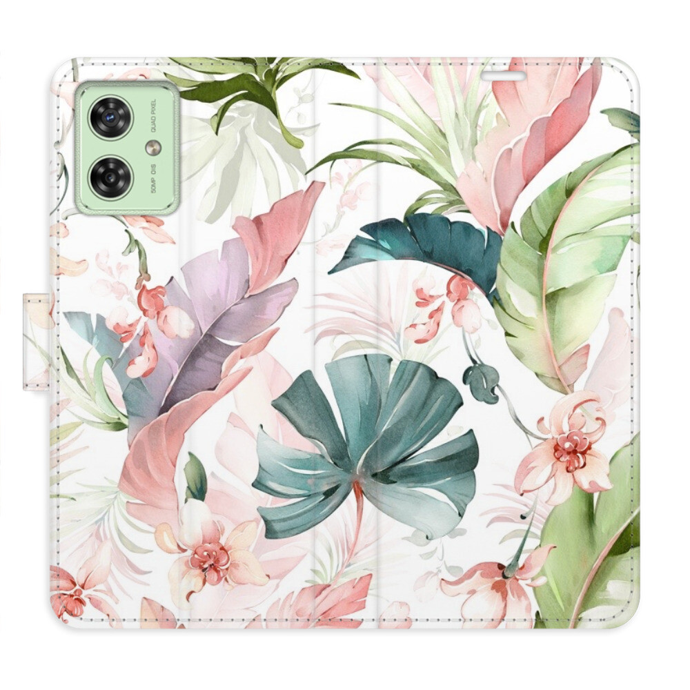 Flipové puzdro iSaprio - Flower Pattern 07 - Motorola Moto G54 5G / G54 5G Power Edition