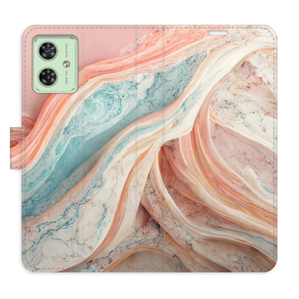 Flipové puzdro iSaprio - Colour Marble - Motorola Moto G54 5G / G54 5G Power Edition