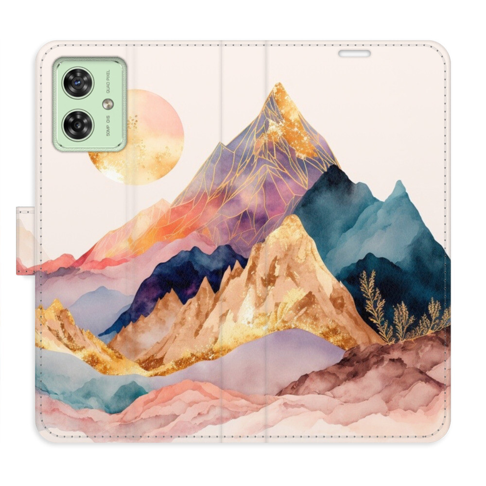 Flipové puzdro iSaprio - Beautiful Mountains - Motorola Moto G54 5G / G54 5G Power Edition