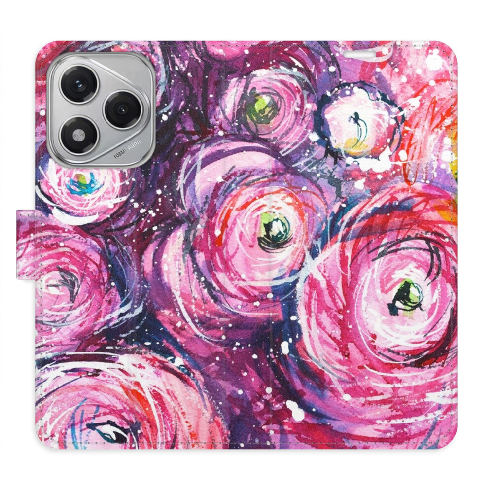 Flipové puzdro iSaprio - Retro Paint 02 - Honor 400 Lite