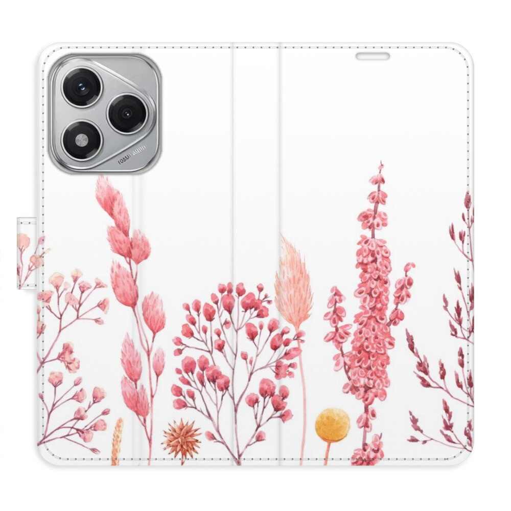 Flipové puzdro iSaprio - Pink Flowers 03 - Honor 400 Lite