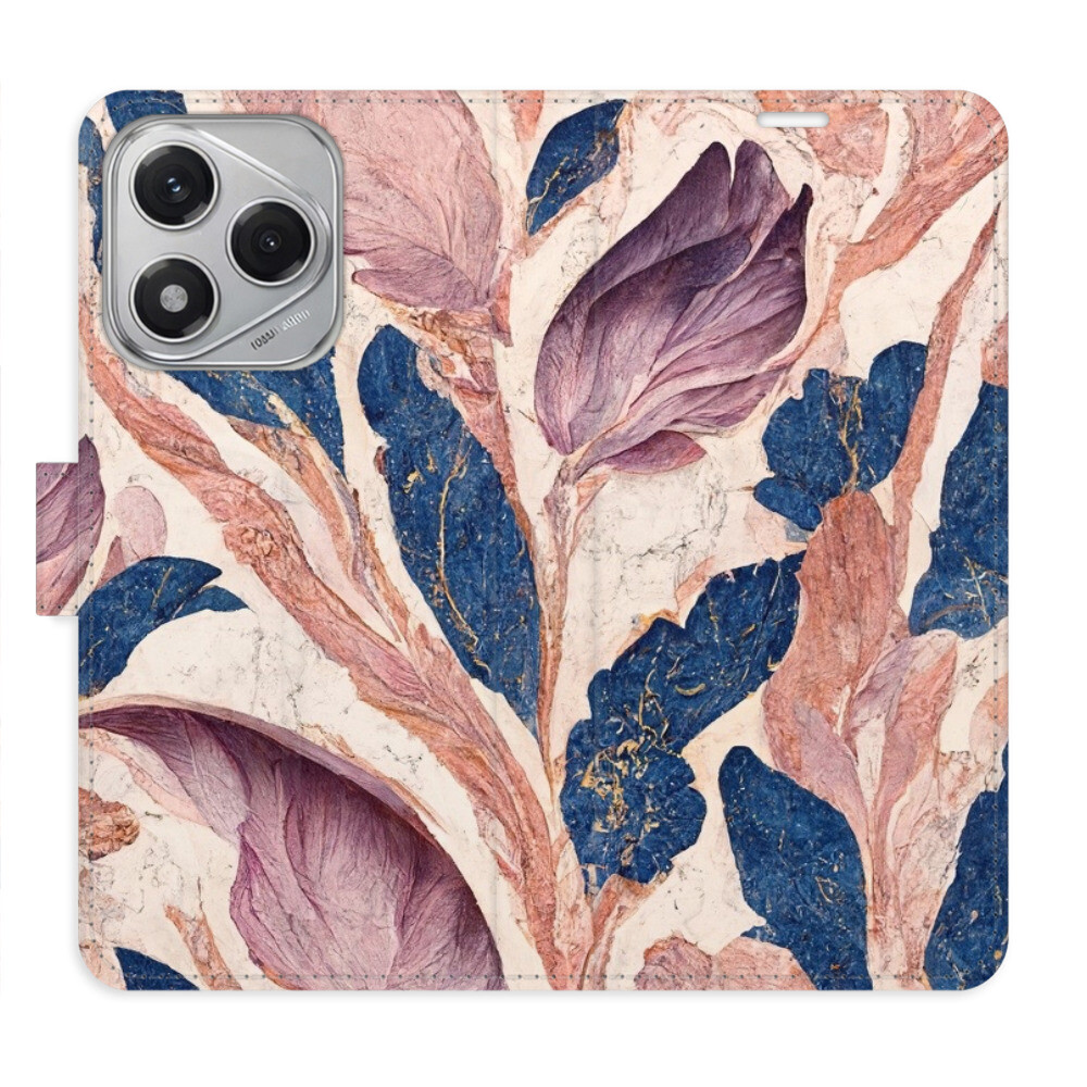 Flipové puzdro iSaprio - Old Leaves 02 - Honor 400 Lite