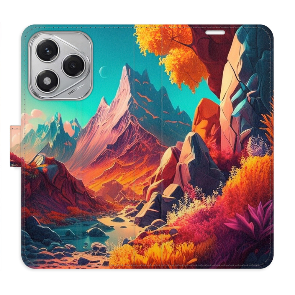 Flipové puzdro iSaprio - Colorful Mountains - Honor 400 Lite