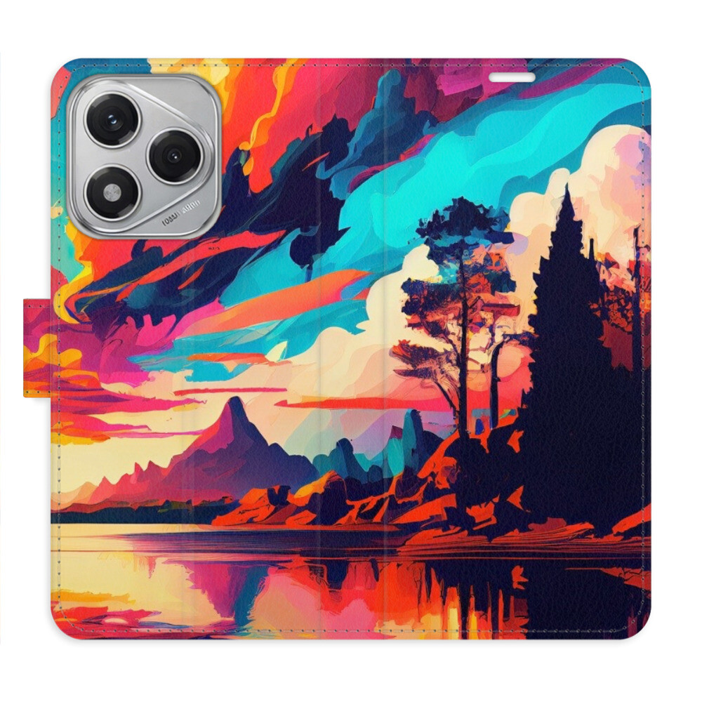 Flipové puzdro iSaprio - Colorful Mountains 02 - Honor 400 Lite