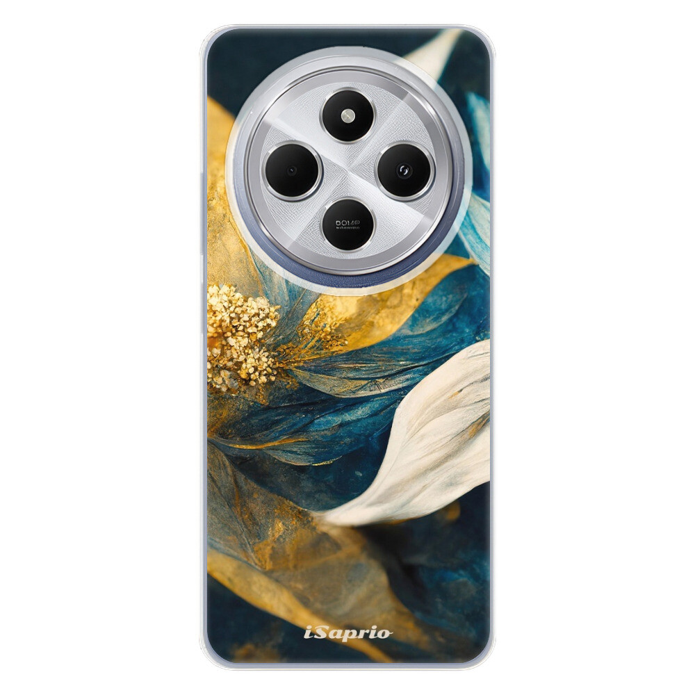 Odolné silikónové puzdro iSaprio - Gold Petals - Xiaomi Redmi 14C / Poco C75