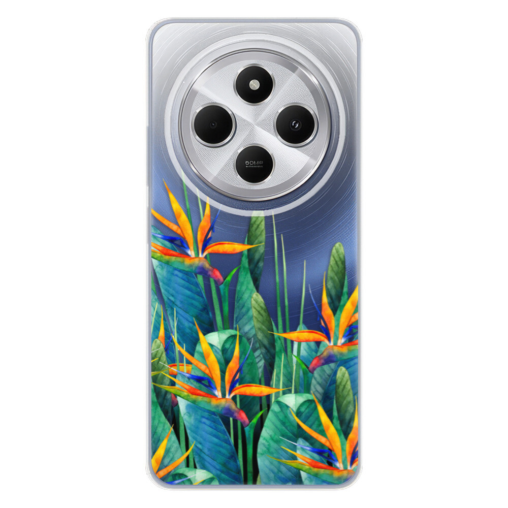 Odolné silikónové puzdro iSaprio - Exotic Flowers - Xiaomi Redmi 14C / Poco C75