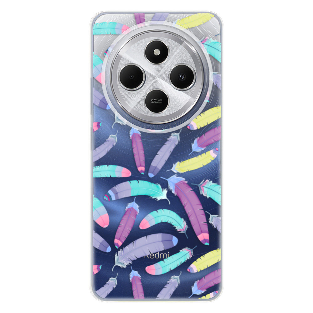 Odolné silikónové puzdro iSaprio - Feather Pattern 01 - Xiaomi Redmi 14C / Poco C75
