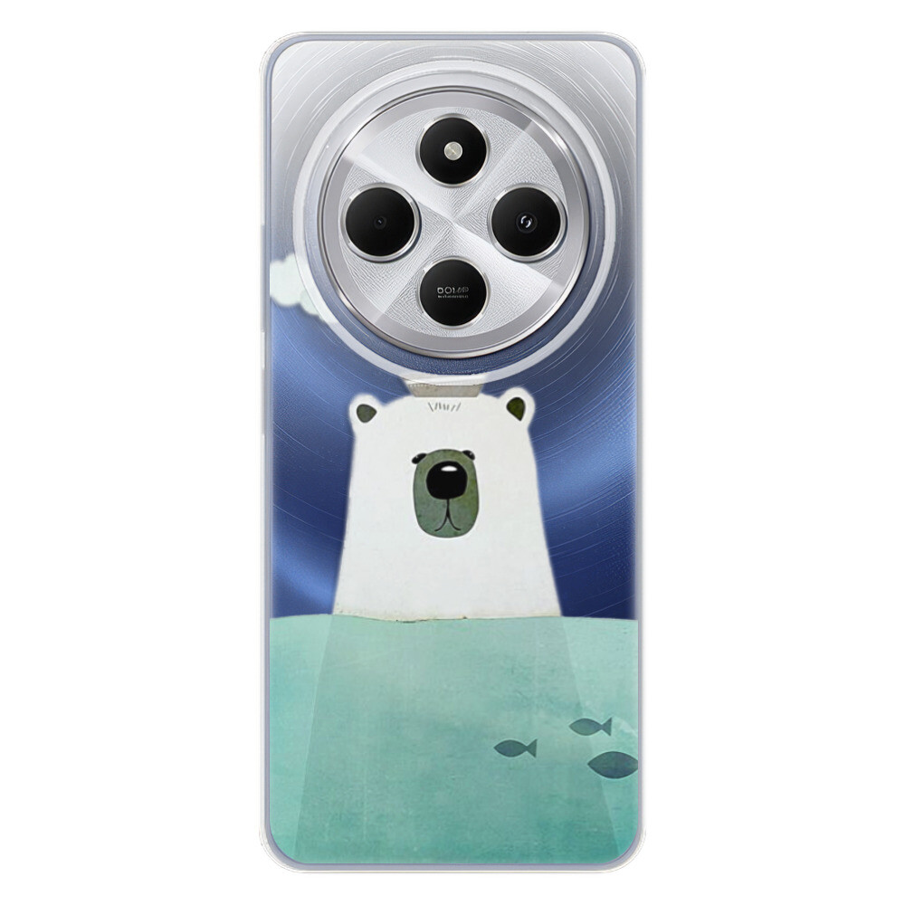 Odolné silikónové puzdro iSaprio - Bear With Boat - Xiaomi Redmi 14C / Poco C75