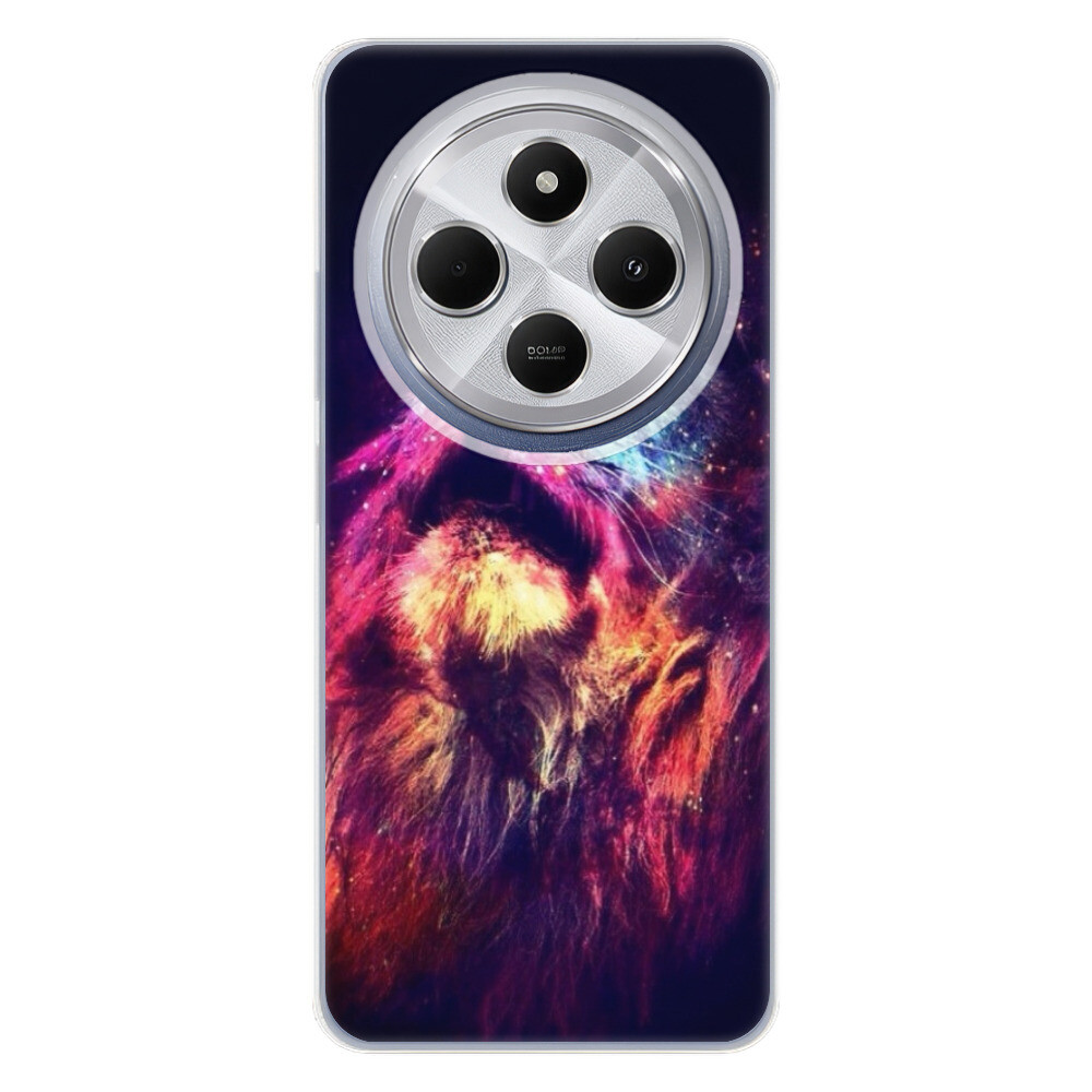 Odolné silikónové puzdro iSaprio - Lion in Colors - Xiaomi Redmi 14C / Poco C75