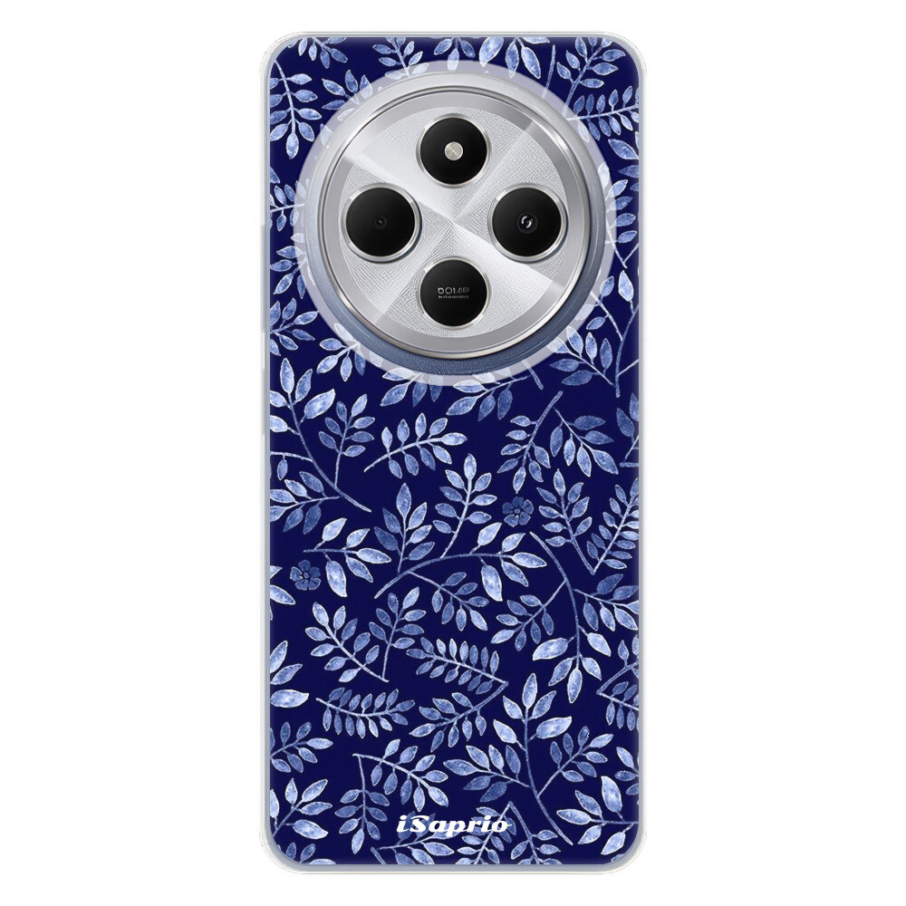 Odolné silikónové puzdro iSaprio - Blue Leaves 05 - Xiaomi Redmi 14C / Poco C75