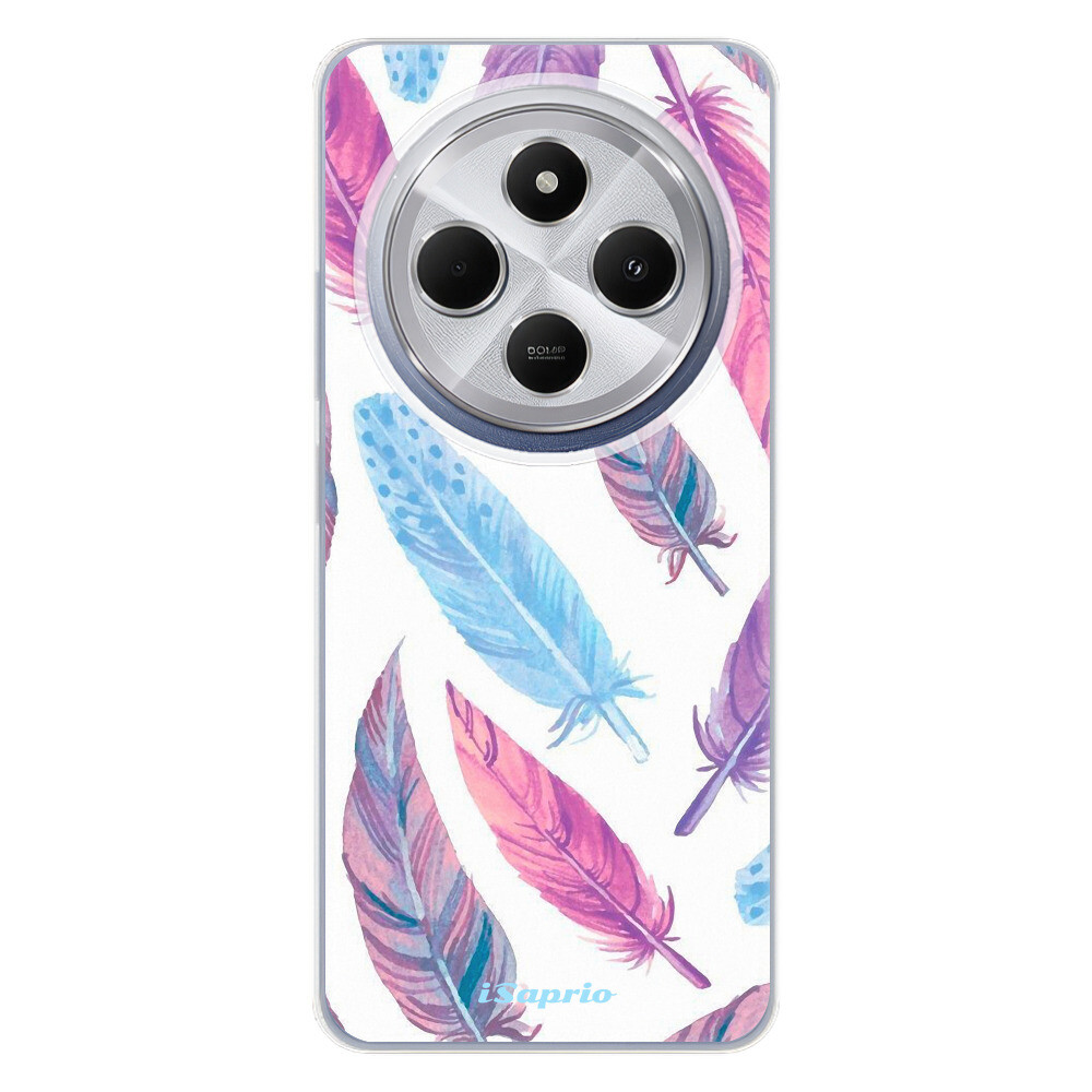 Odolné silikónové puzdro iSaprio - Feather Pattern 10 - Xiaomi Redmi 14C / Poco C75