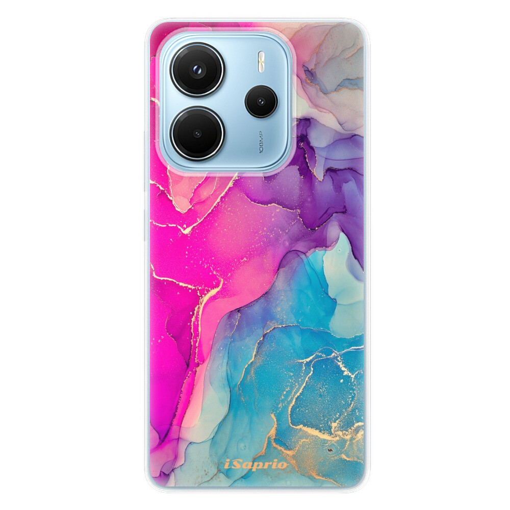 Odolné silikónové puzdro iSaprio - Purple Ink - Xiaomi Redmi Note 14
