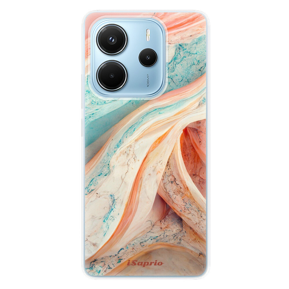 Odolné silikónové puzdro iSaprio - Orange and Blue - Xiaomi Redmi Note 14