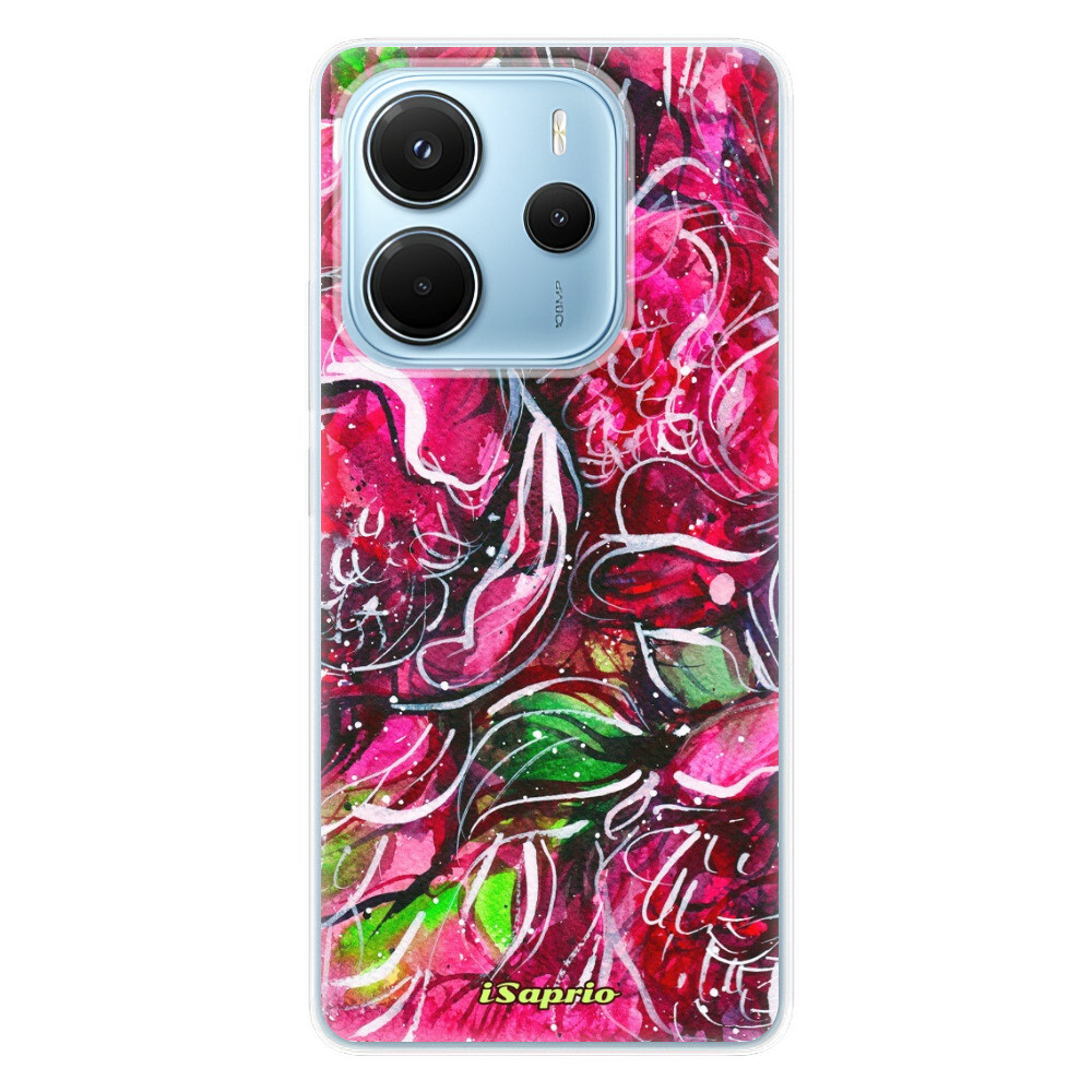 Odolné silikónové puzdro iSaprio - Burgundy - Xiaomi Redmi Note 14