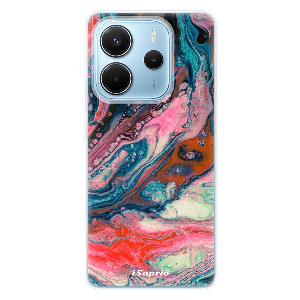 Odolné silikónové puzdro iSaprio - Abstract Paint 01 - Xiaomi Redmi Note 14