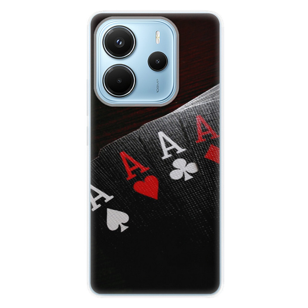 Odolné silikónové puzdro iSaprio - Poker - Xiaomi Redmi Note 14
