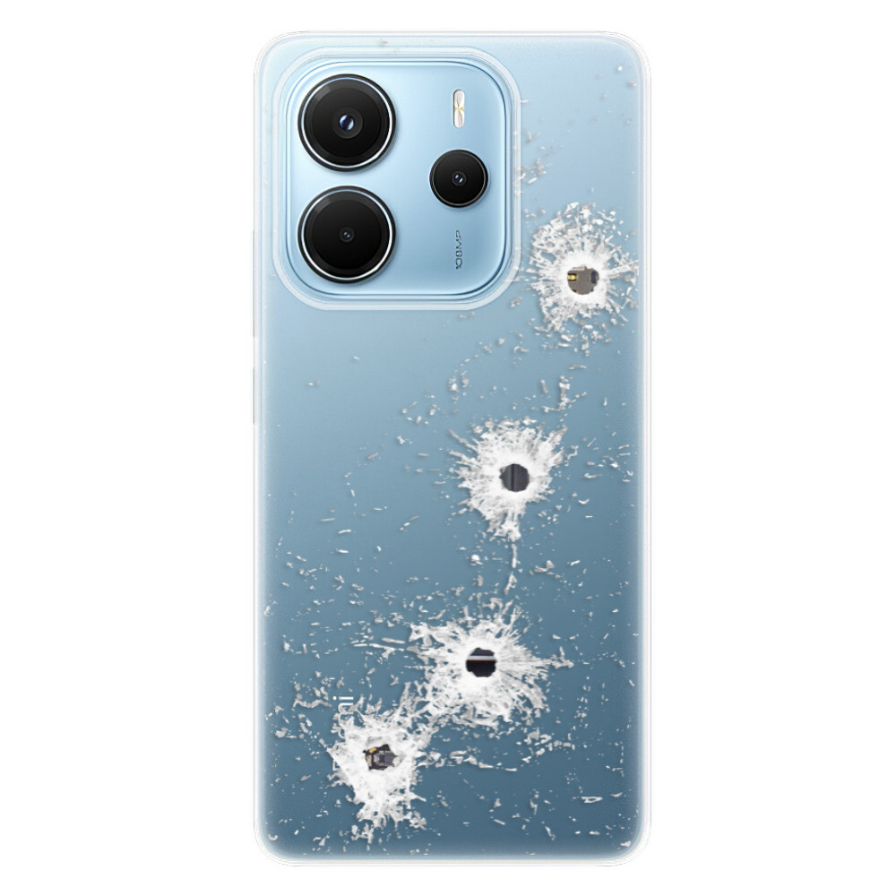 Odolné silikónové puzdro iSaprio - Gunshots - Xiaomi Redmi Note 14