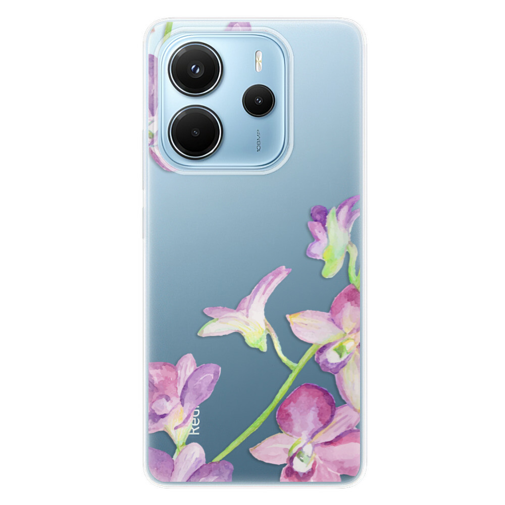 Odolné silikónové puzdro iSaprio - Purple Orchid - Xiaomi Redmi Note 14