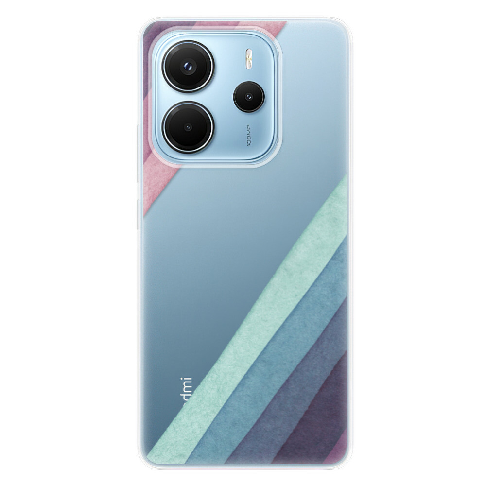 Odolné silikónové puzdro iSaprio - Glitter Stripes 01 - Xiaomi Redmi Note 14