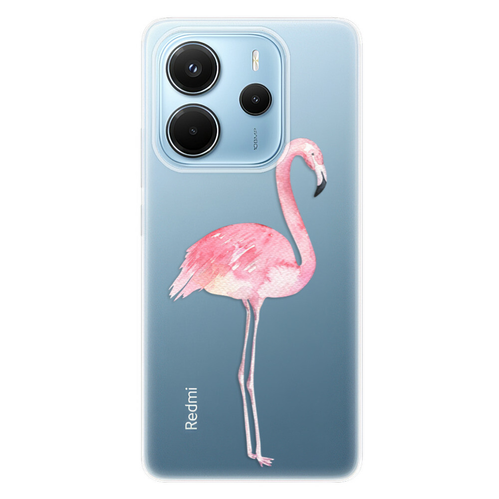 Odolné silikónové puzdro iSaprio - Flamingo 01 - Xiaomi Redmi Note 14