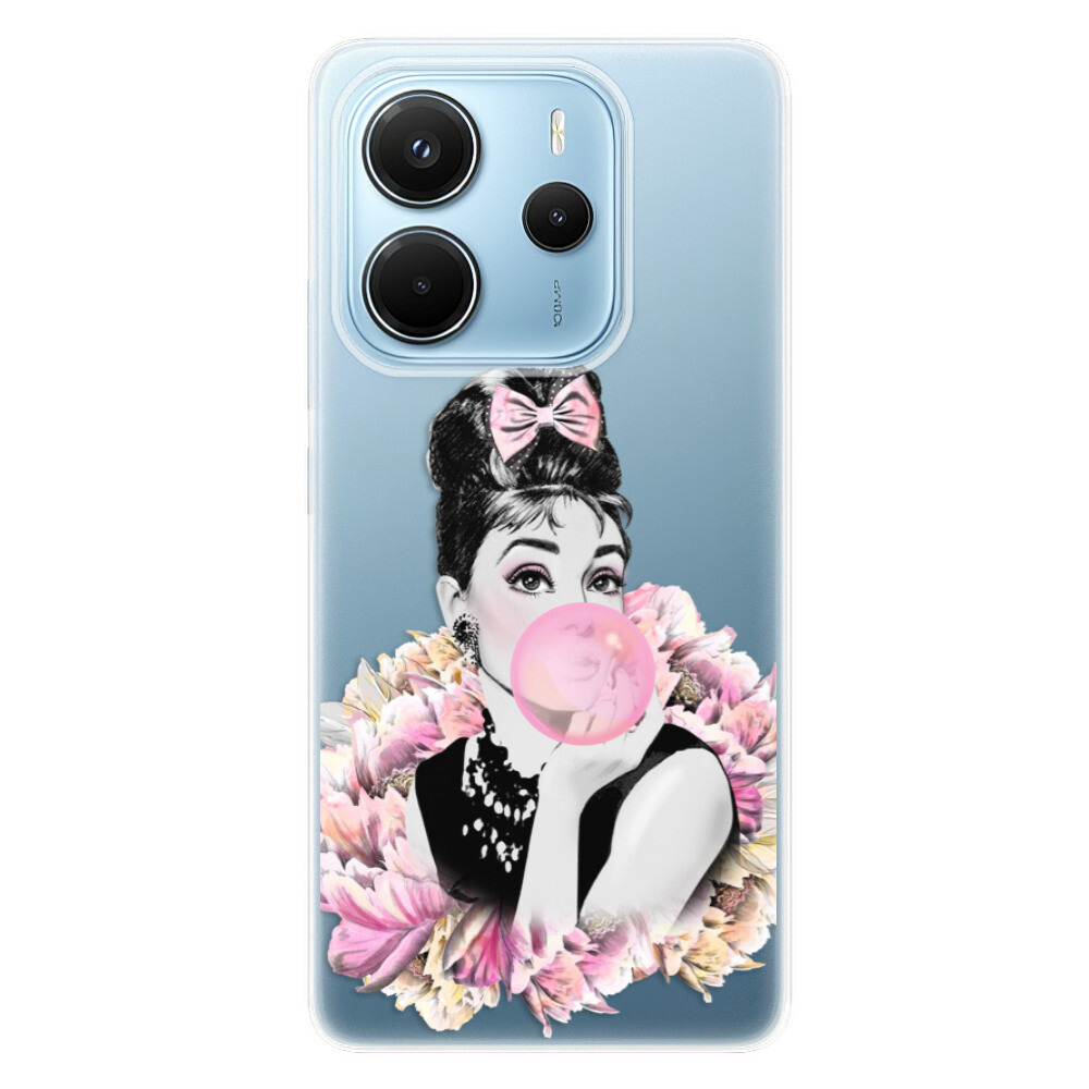 Odolné silikónové puzdro iSaprio - Pink Bubble - Xiaomi Redmi Note 14