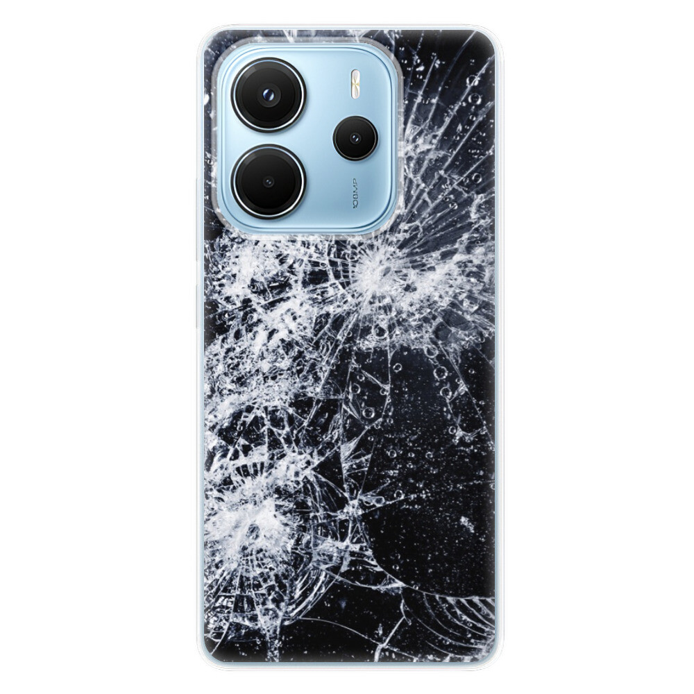 Odolné silikónové puzdro iSaprio - Cracked - Xiaomi Redmi Note 14
