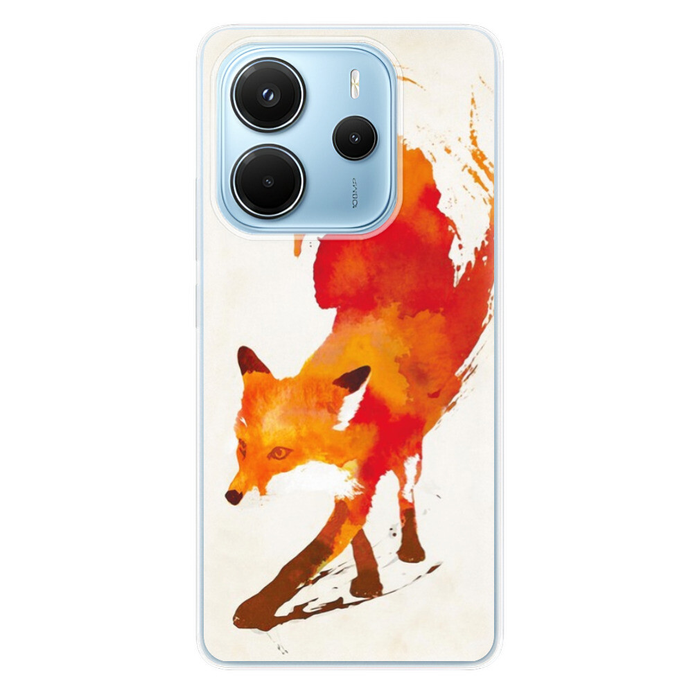 Odolné silikónové puzdro iSaprio - Fast Fox - Xiaomi Redmi Note 14