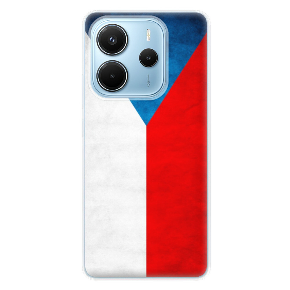 Odolné silikónové puzdro iSaprio - Czech Flag - Xiaomi Redmi Note 14