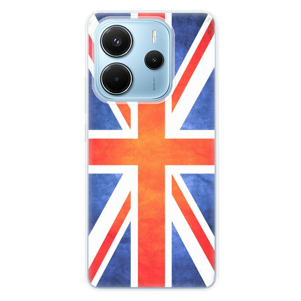 Odolné silikónové puzdro iSaprio - UK Flag - Xiaomi Redmi Note 14