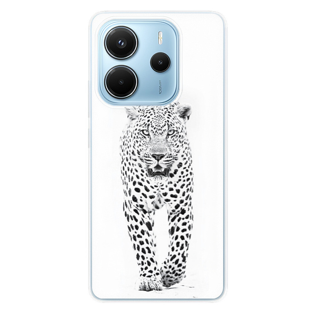 Odolné silikónové puzdro iSaprio - White Jaguar - Xiaomi Redmi Note 14