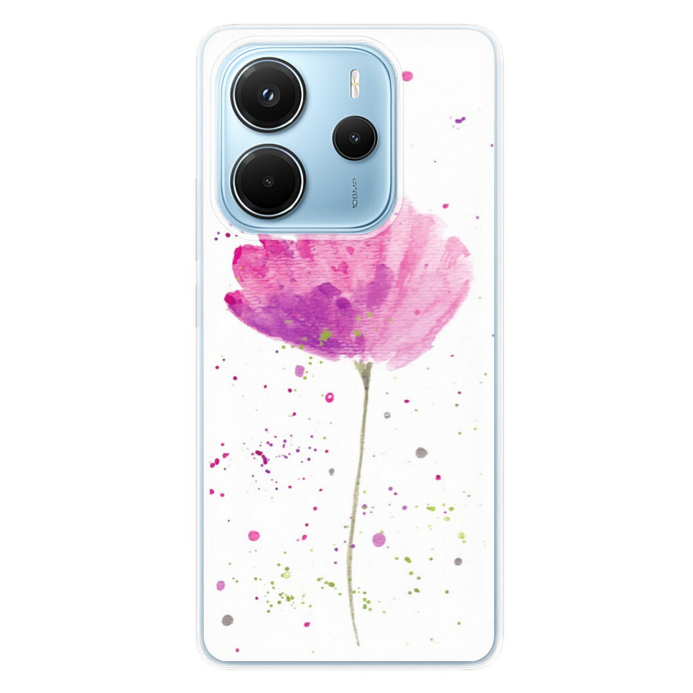 Odolné silikónové puzdro iSaprio - Poppies - Xiaomi Redmi Note 14