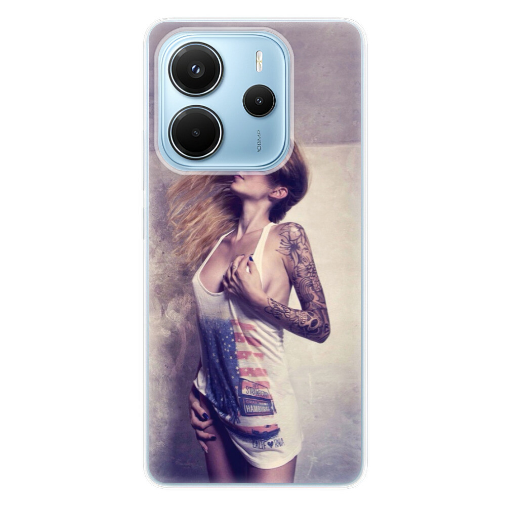 Odolné silikónové puzdro iSaprio - Girl 01 - Xiaomi Redmi Note 14