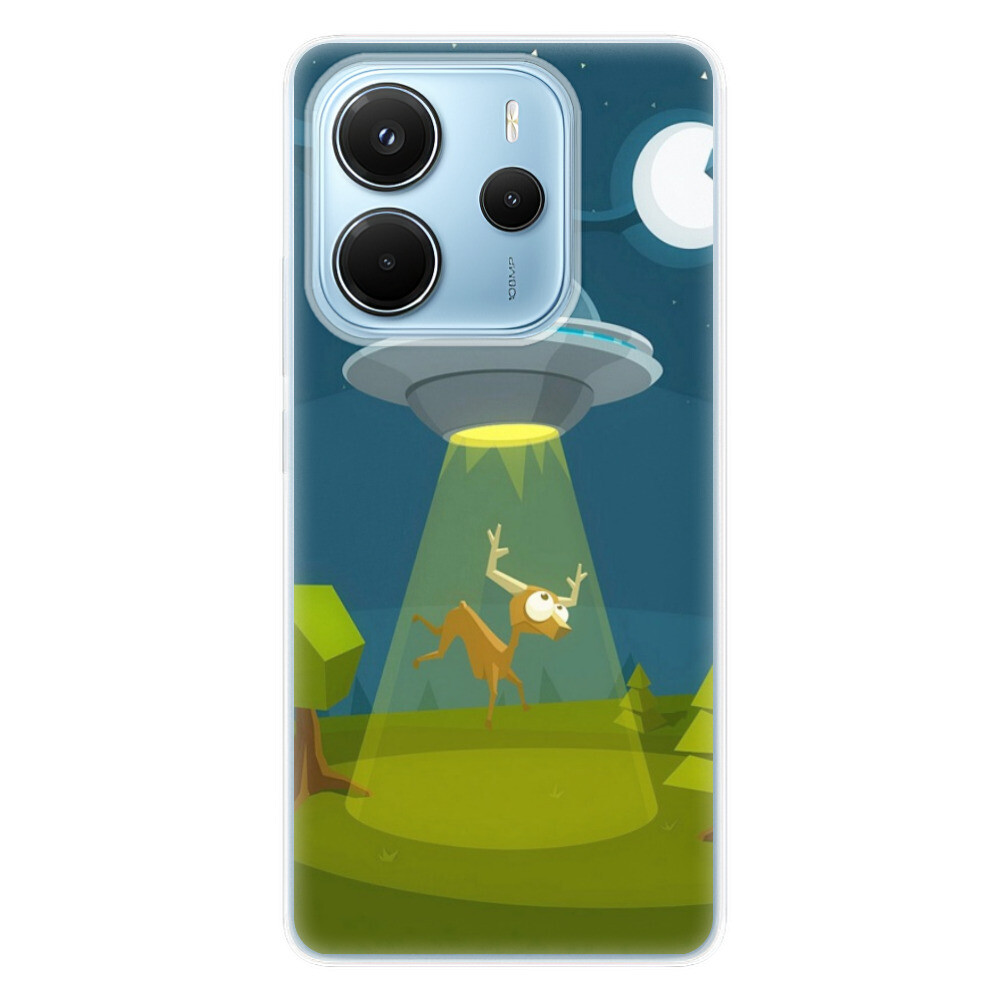 Odolné silikónové puzdro iSaprio - Alien 01 - Xiaomi Redmi Note 14