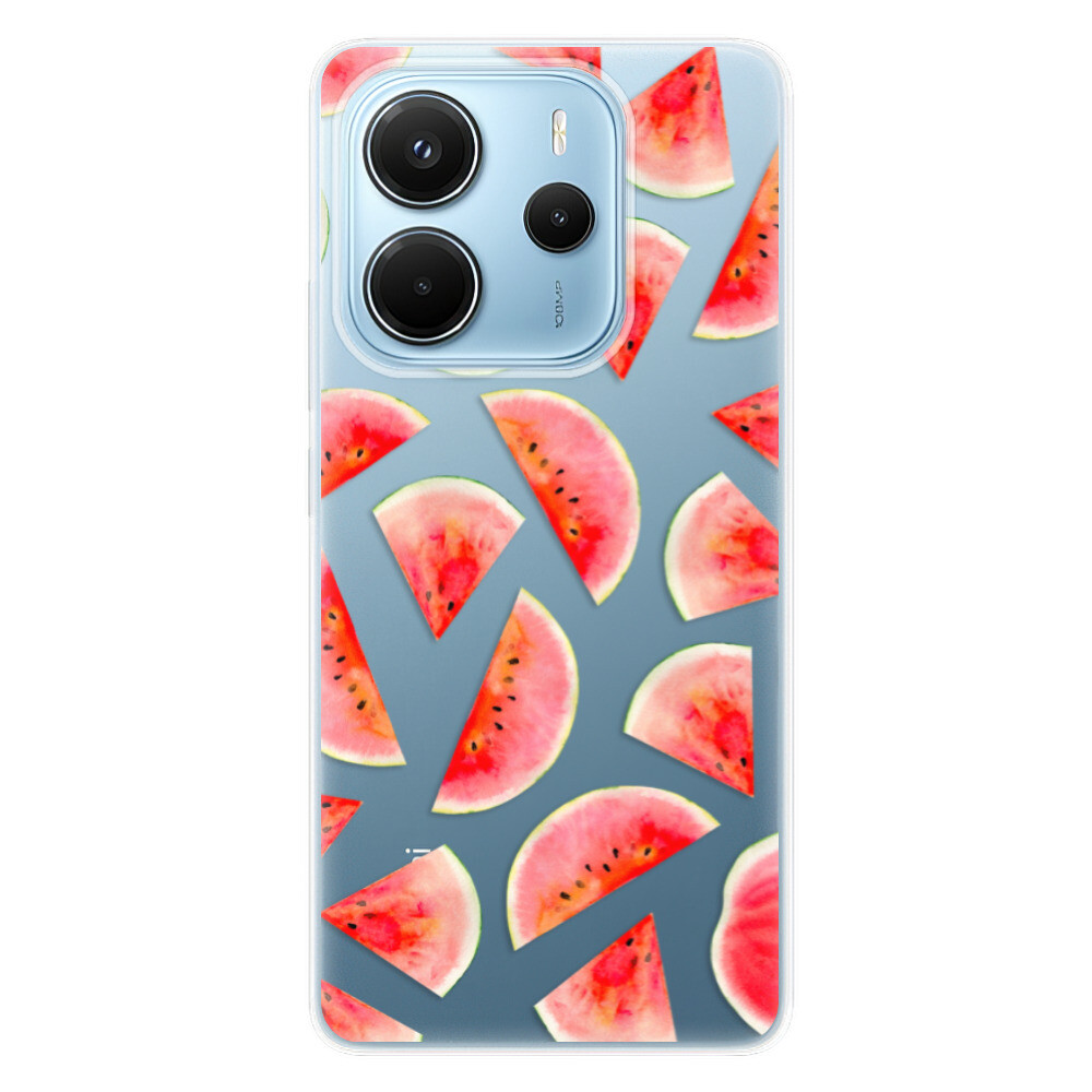 Odolné silikónové puzdro iSaprio - Melon Pattern 02 - Xiaomi Redmi Note 14