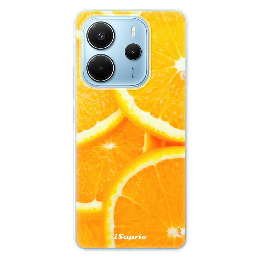 Odolné silikónové puzdro iSaprio - Orange 10 - Xiaomi Redmi Note 14