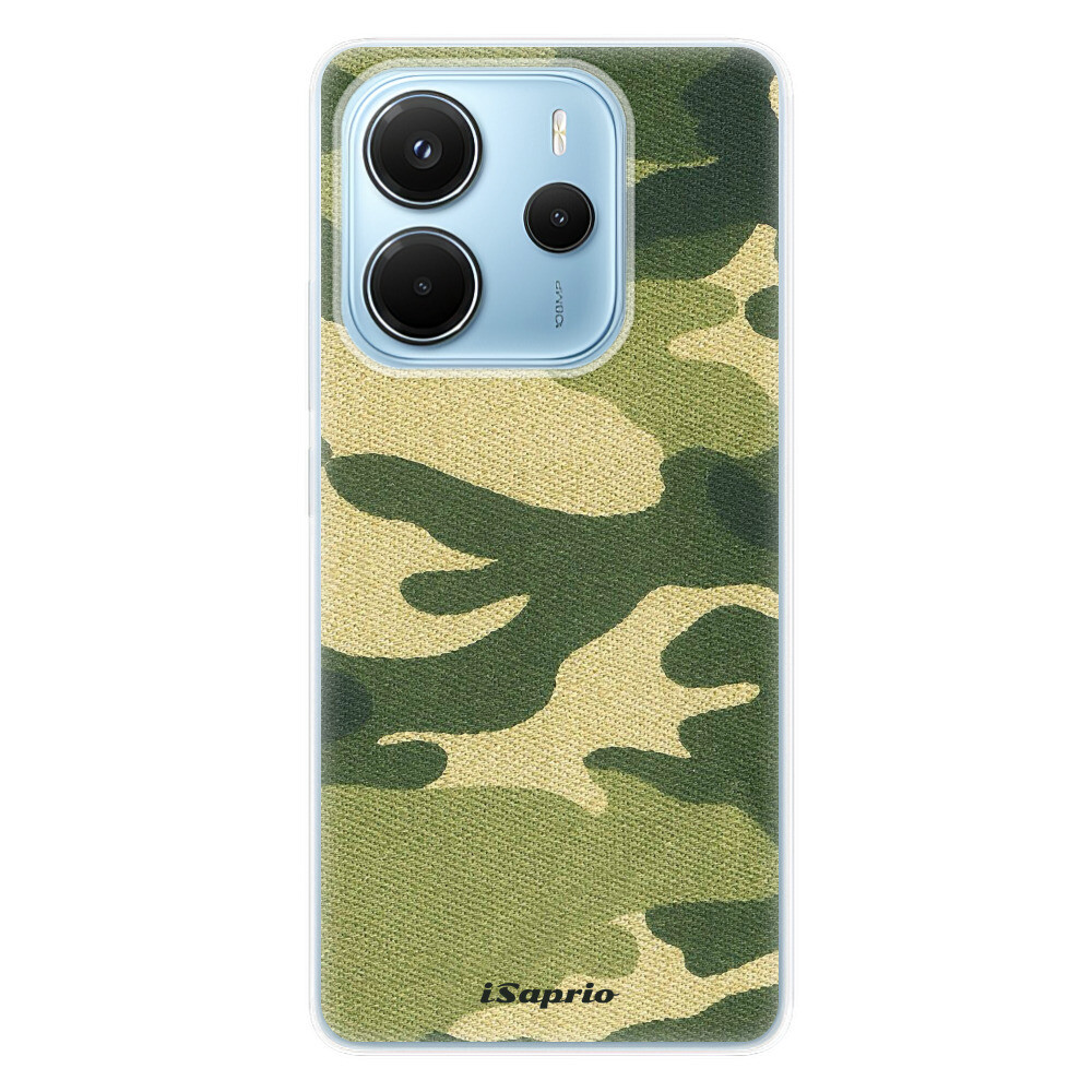 Odolné silikónové puzdro iSaprio - Green Camuflage 01 - Xiaomi Redmi Note 14