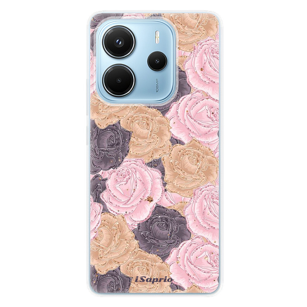 Odolné silikónové puzdro iSaprio - Roses 03 - Xiaomi Redmi Note 14