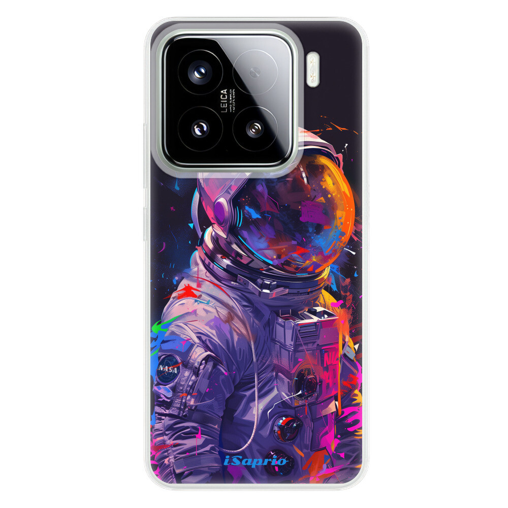 Odolné silikónové puzdro iSaprio - Neon Astronaut - Xiaomi 15