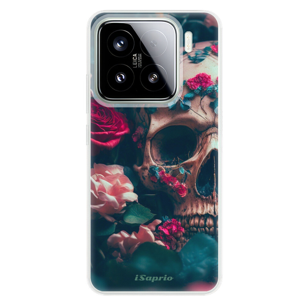 Odolné silikónové puzdro iSaprio - Skull in Roses - Xiaomi 15