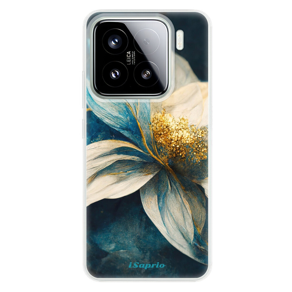 Odolné silikónové puzdro iSaprio - Blue Petals - Xiaomi 15